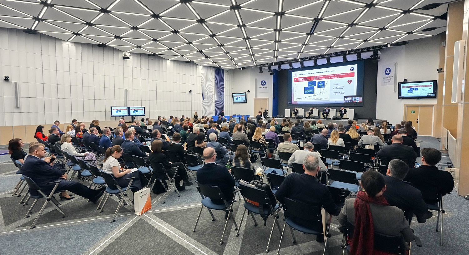 Актуальные задачи в области ядерной медицины обсудили эксперты Научного дивизиона «Росатома» на форуме «Радиофармацевтика-Радиоиндустрия-Ядерная медицина-2025»